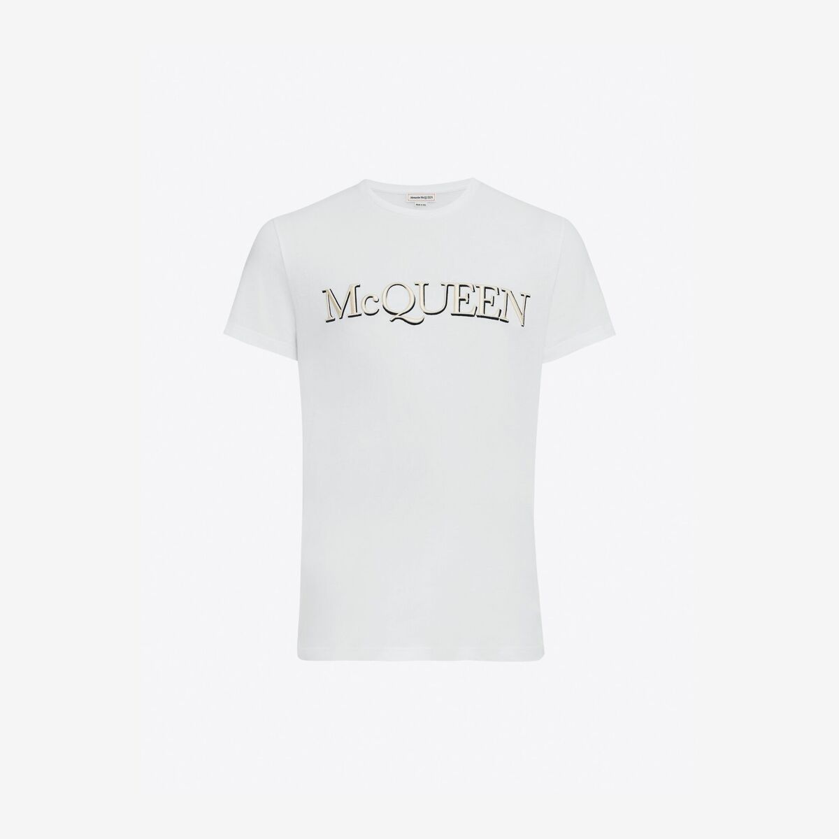 ALEXANDER MCQUEEN McQueen Embroidered T-Shirt