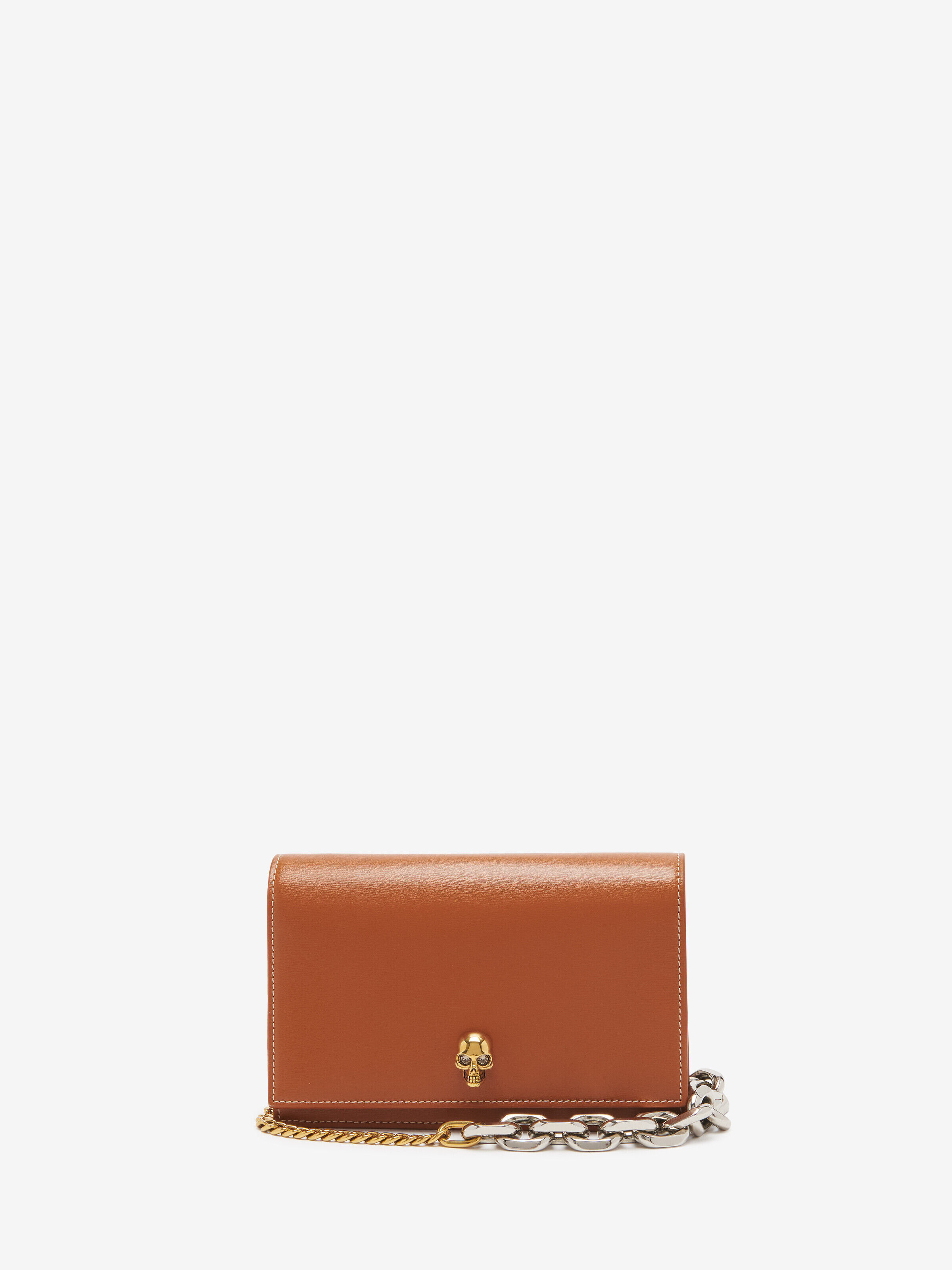 Alexander McQueen Women's Brown Small Skull Bag (Calfskin)