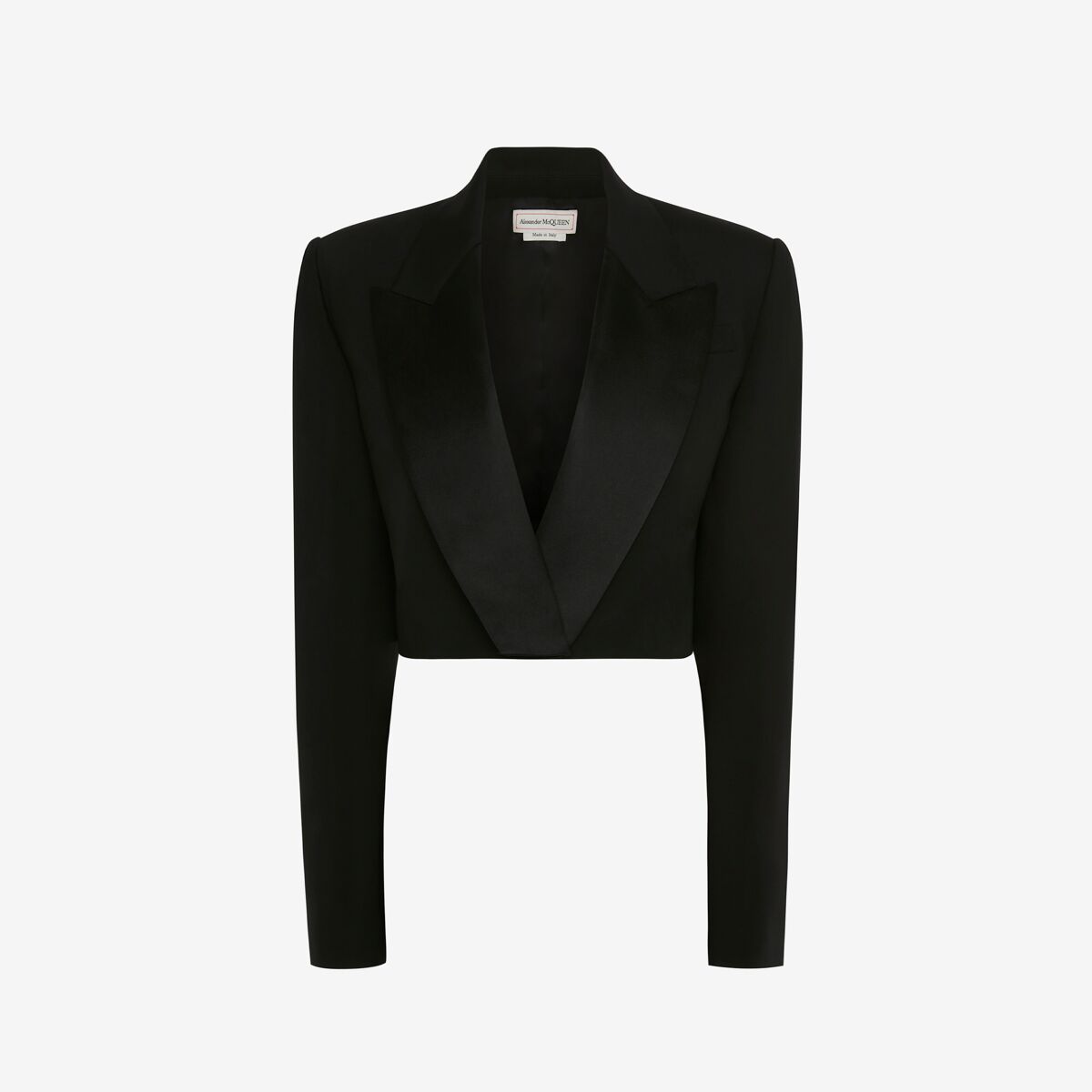 ALEXANDER MCQUEEN BOXY CROPPED JACKET