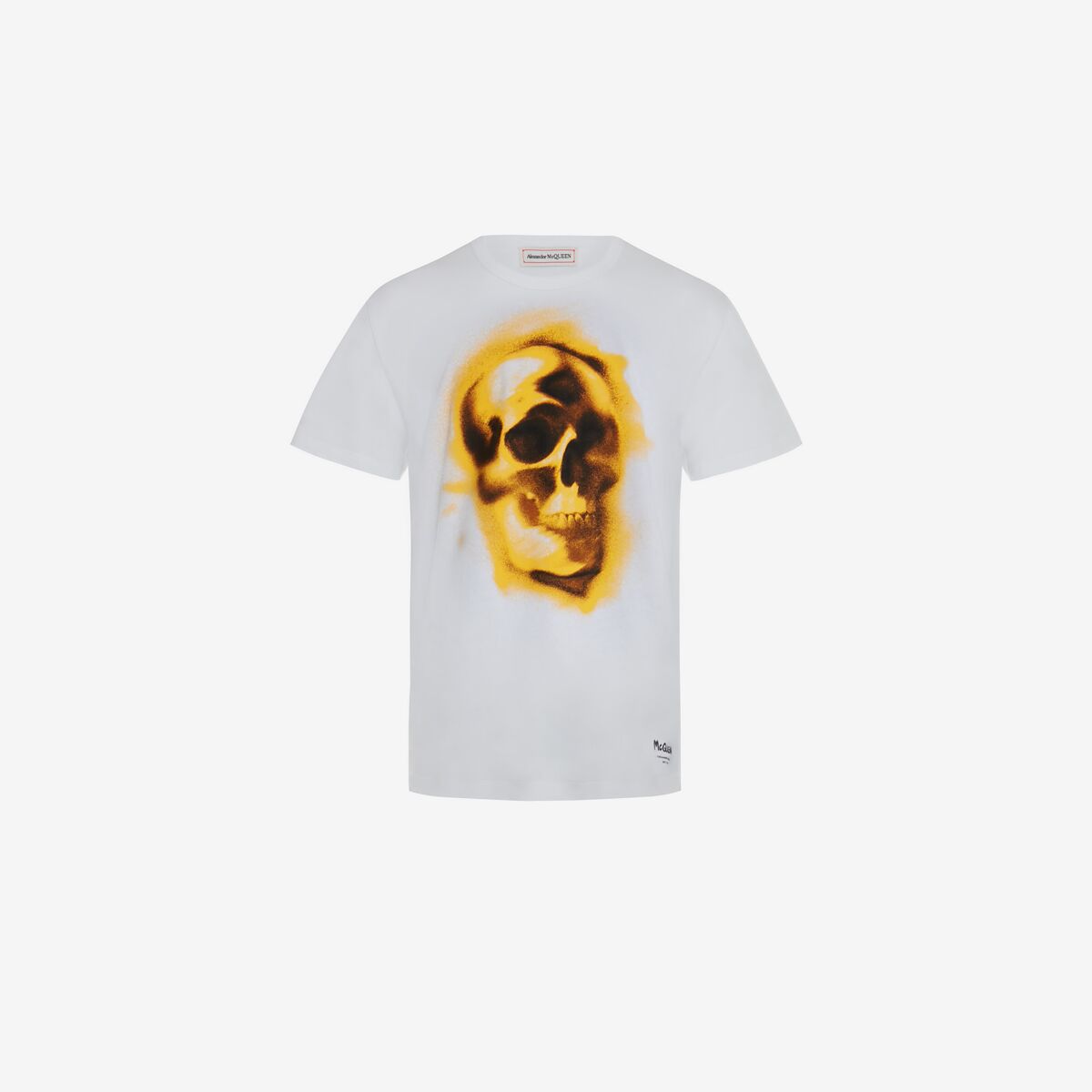 ALEXANDER MCQUEEN Silhouette Skull T-shirt