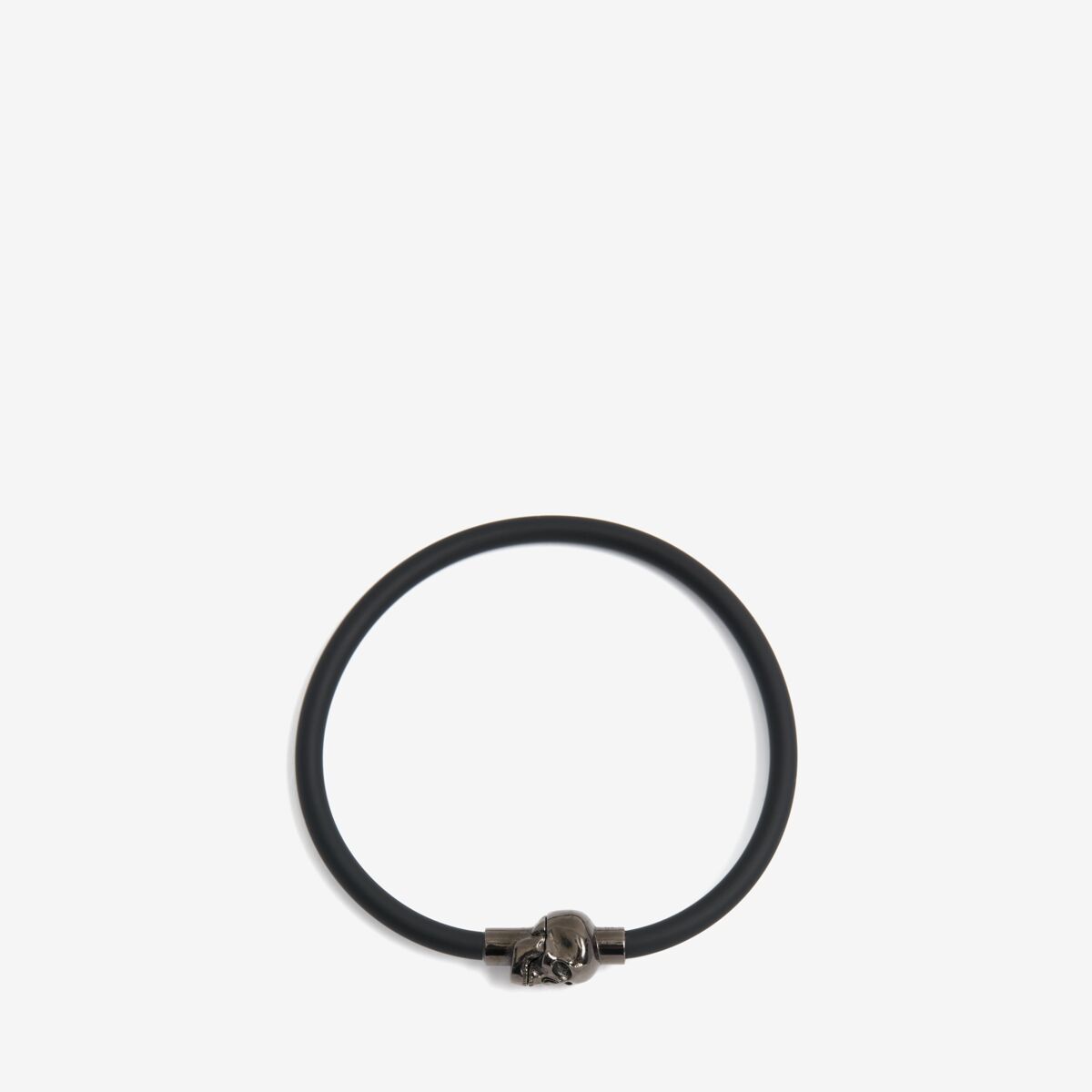 ALEXANDER MCQUEEN Rubber cord Skull bracelet