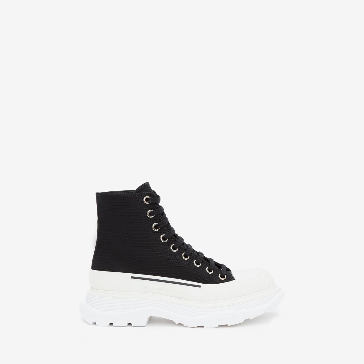 Alexander Mcqueen High-top Sneakers In Black