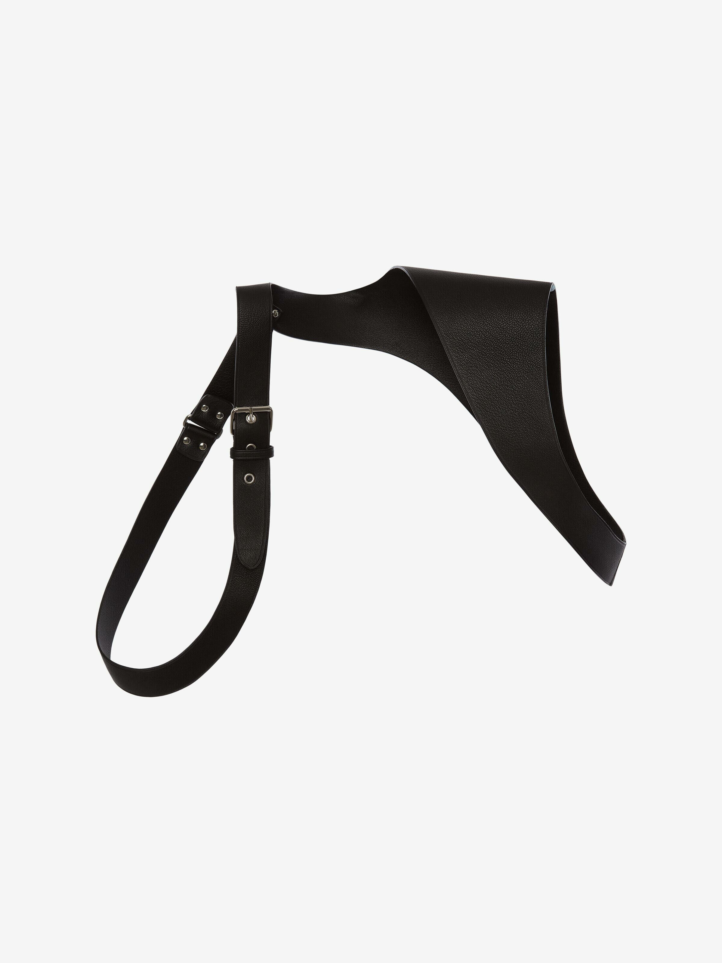 Alexander Mcqueen Classic Leather Harness In Black | ModeSens