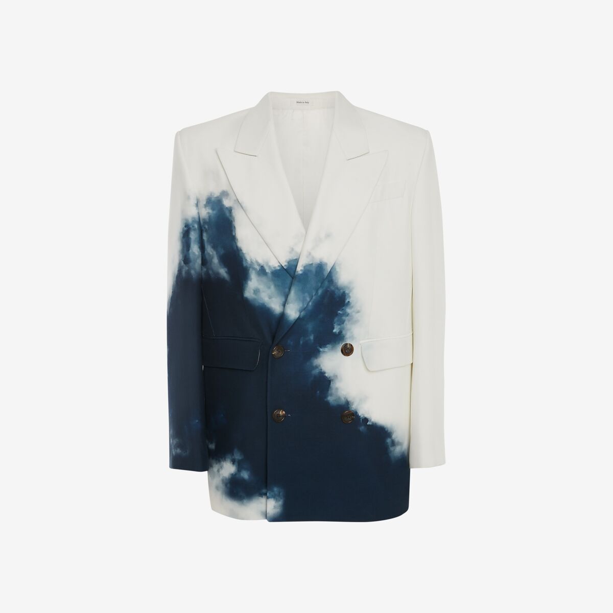 ALEXANDER MCQUEEN Blue Sky Double-Breasted Jacket