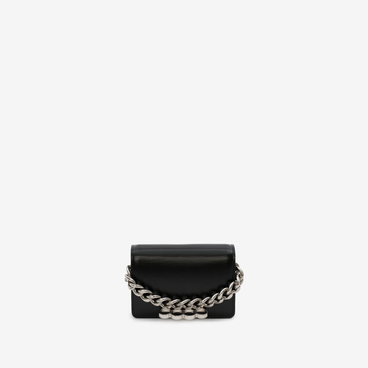 ALEXANDER MCQUEEN The Four Ring Mini with Chain
