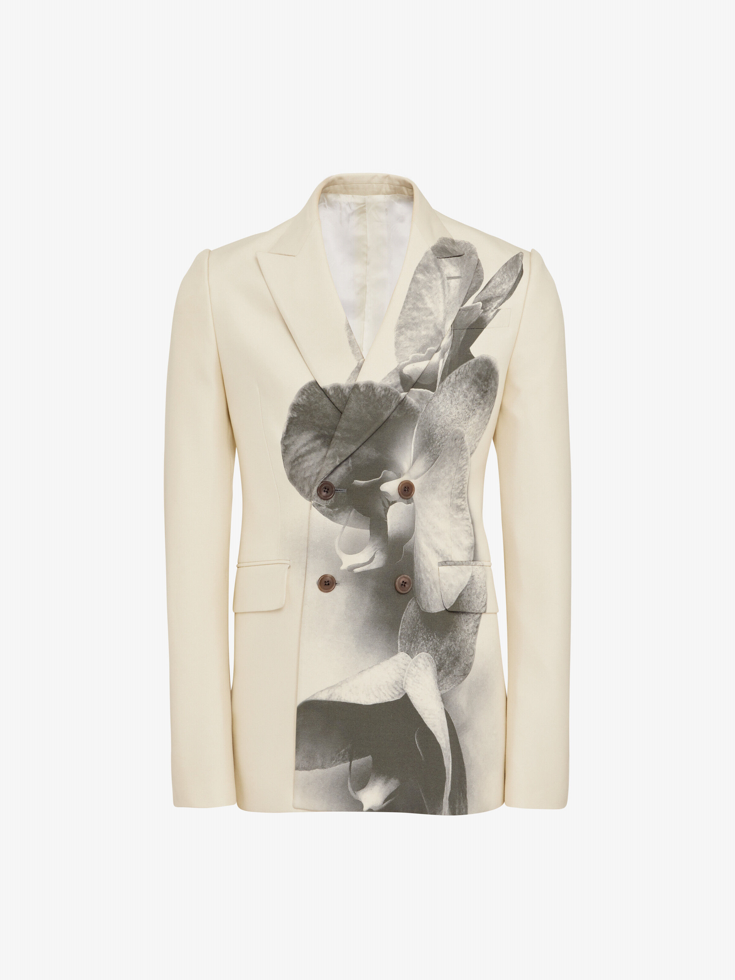 Alexander McQueen - Giacca doppiopetto Orchid - Uomo - Marrone - 54 (Viscosa)