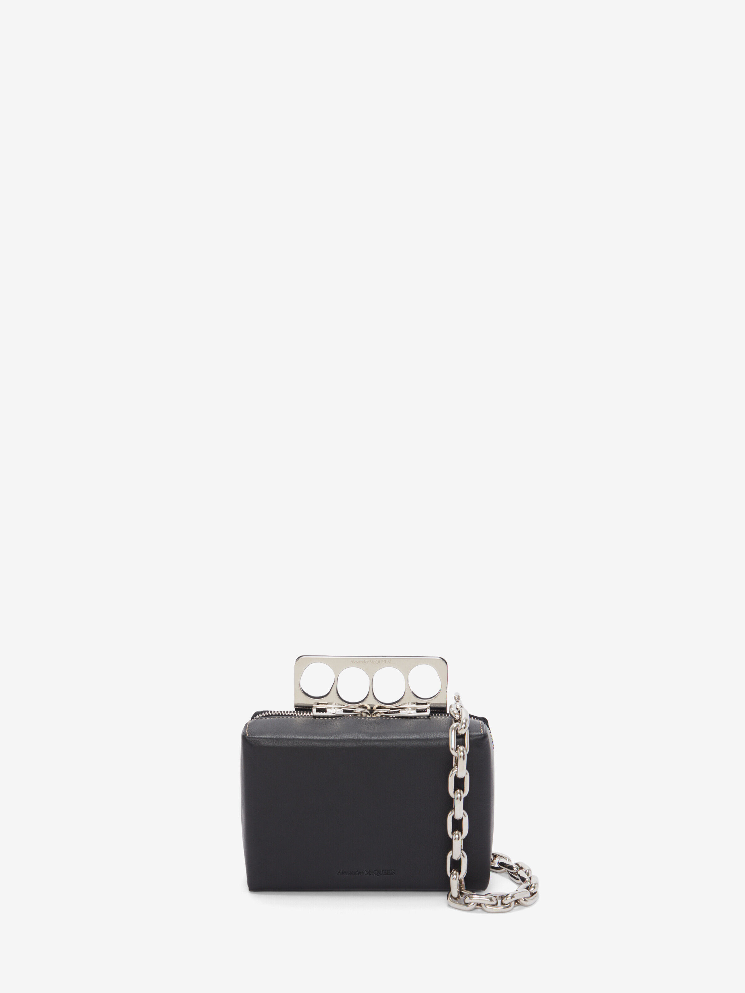 Alexander McQueen Men's Black The Grip mini bag (Calf leather)