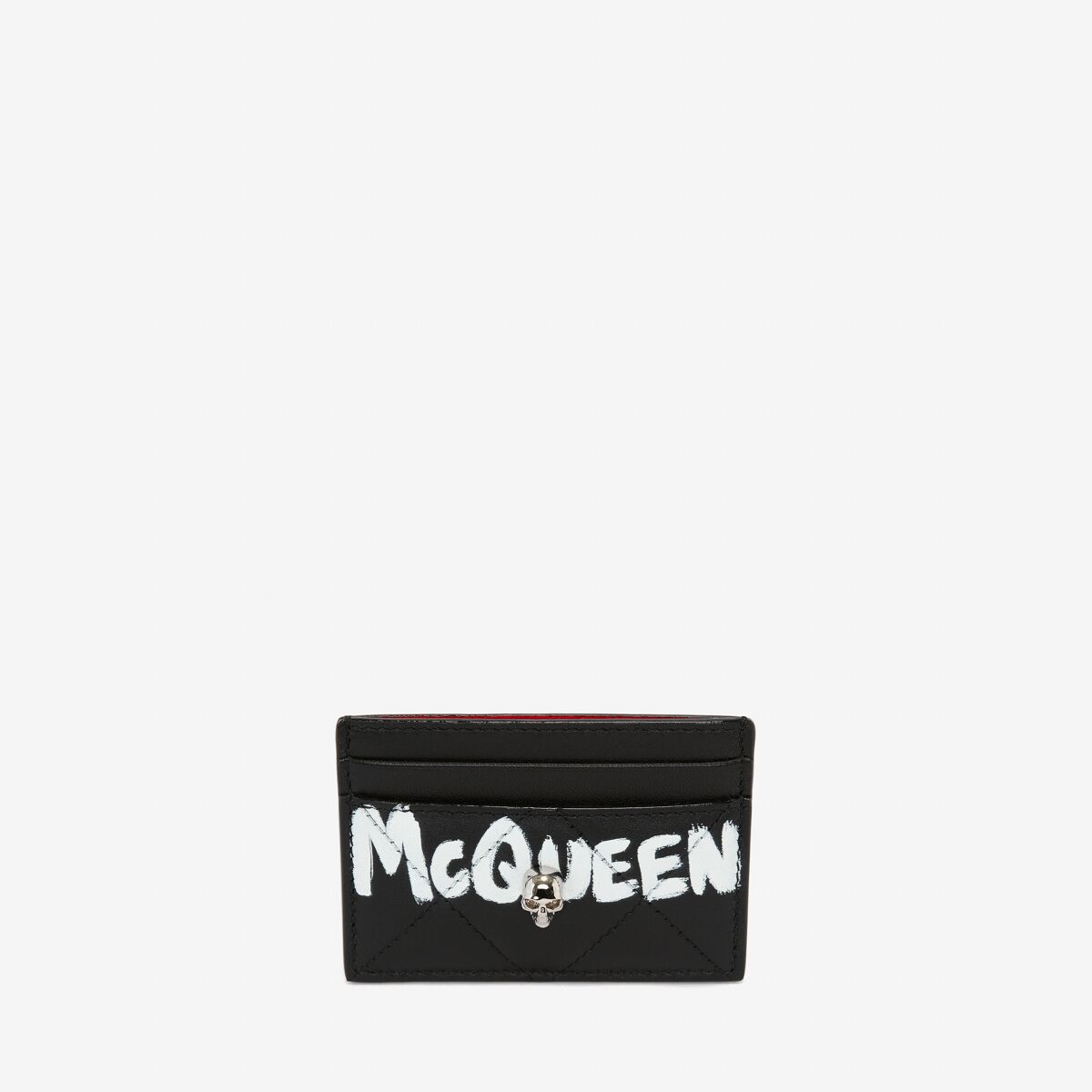 ALEXANDER MCQUEEN McQueen Graffiti Card Holder