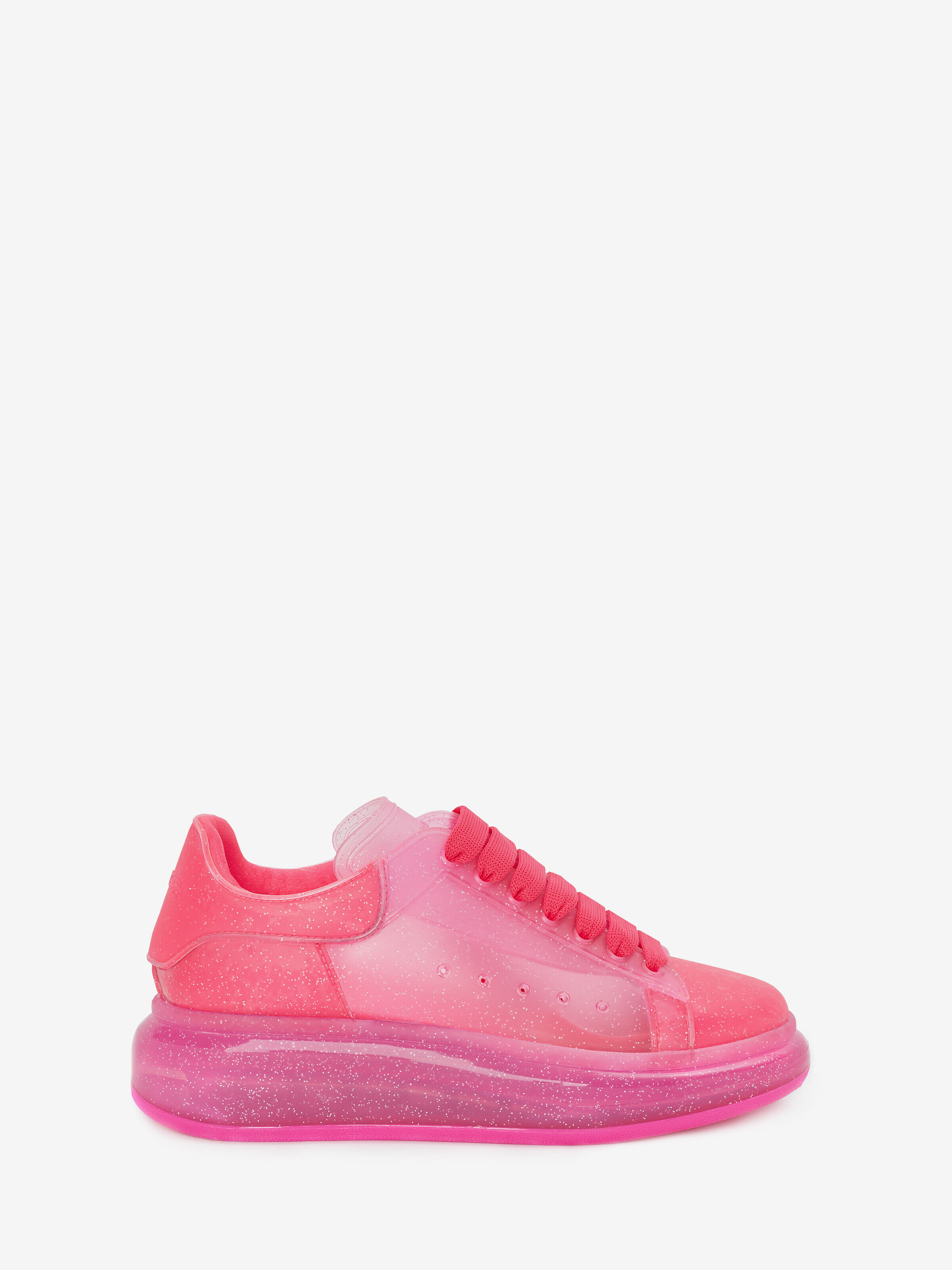 neon pink alexander mcqueen sneakers