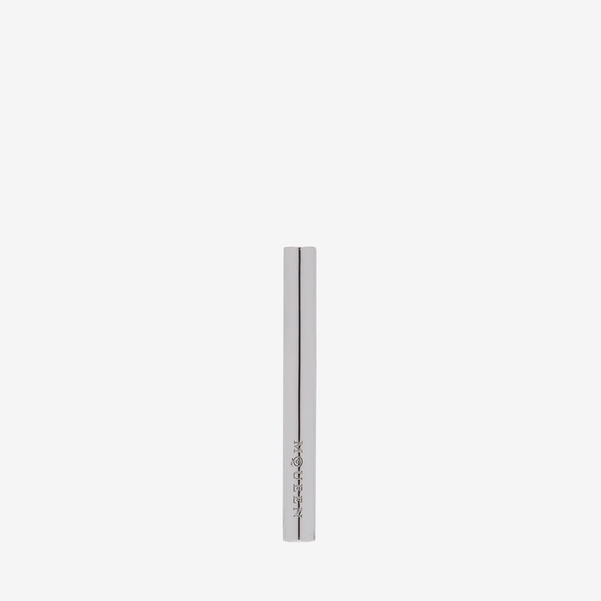 Alexander Mcqueen Cross-bar Earring In Palladium