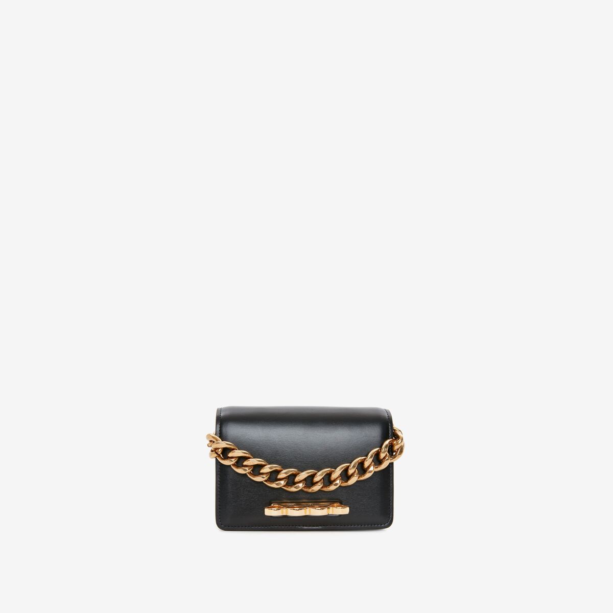 ALEXANDER MCQUEEN The Four Ring Mini With Chain