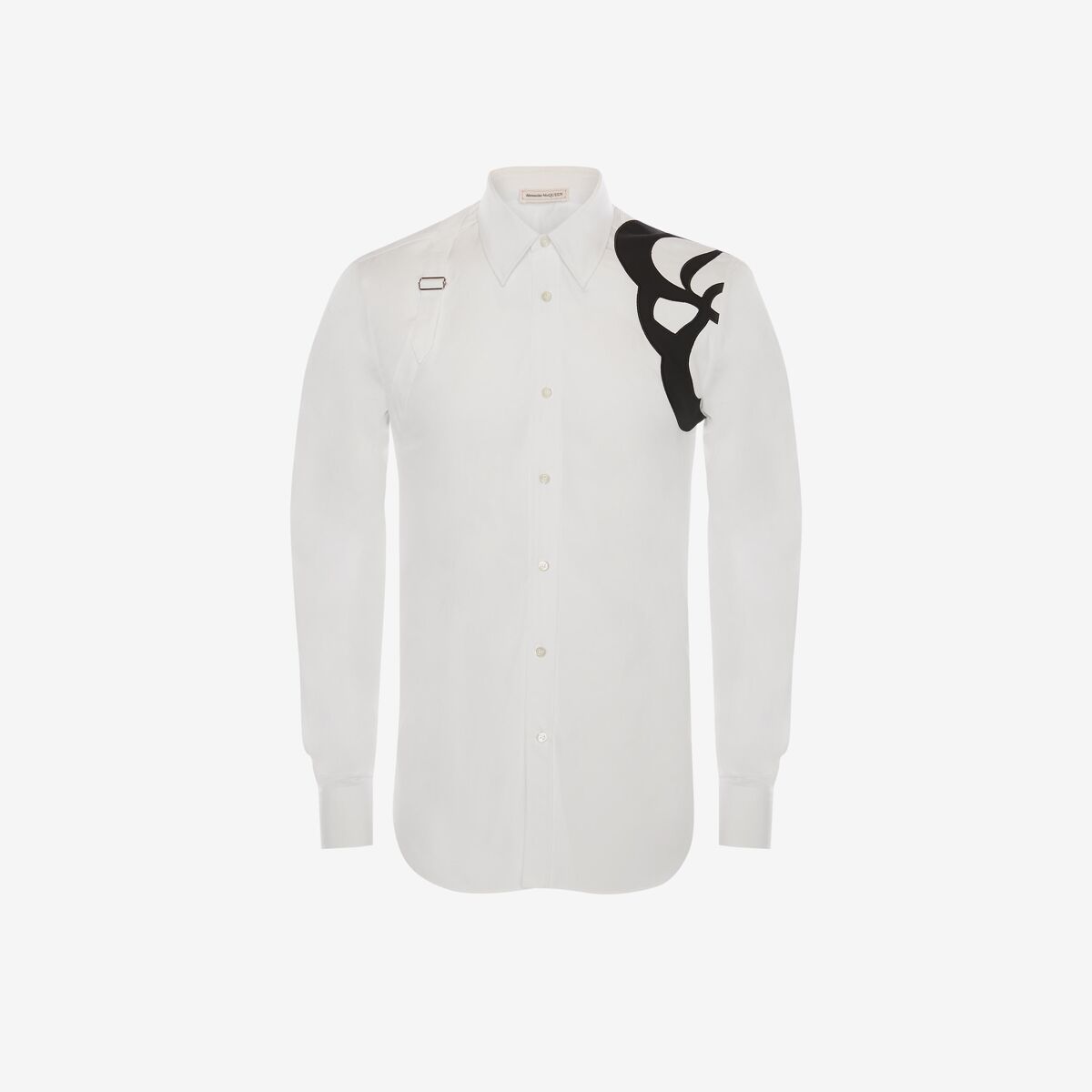 ALEXANDER MCQUEEN Seal Logo Embroidery Harness Shirt
