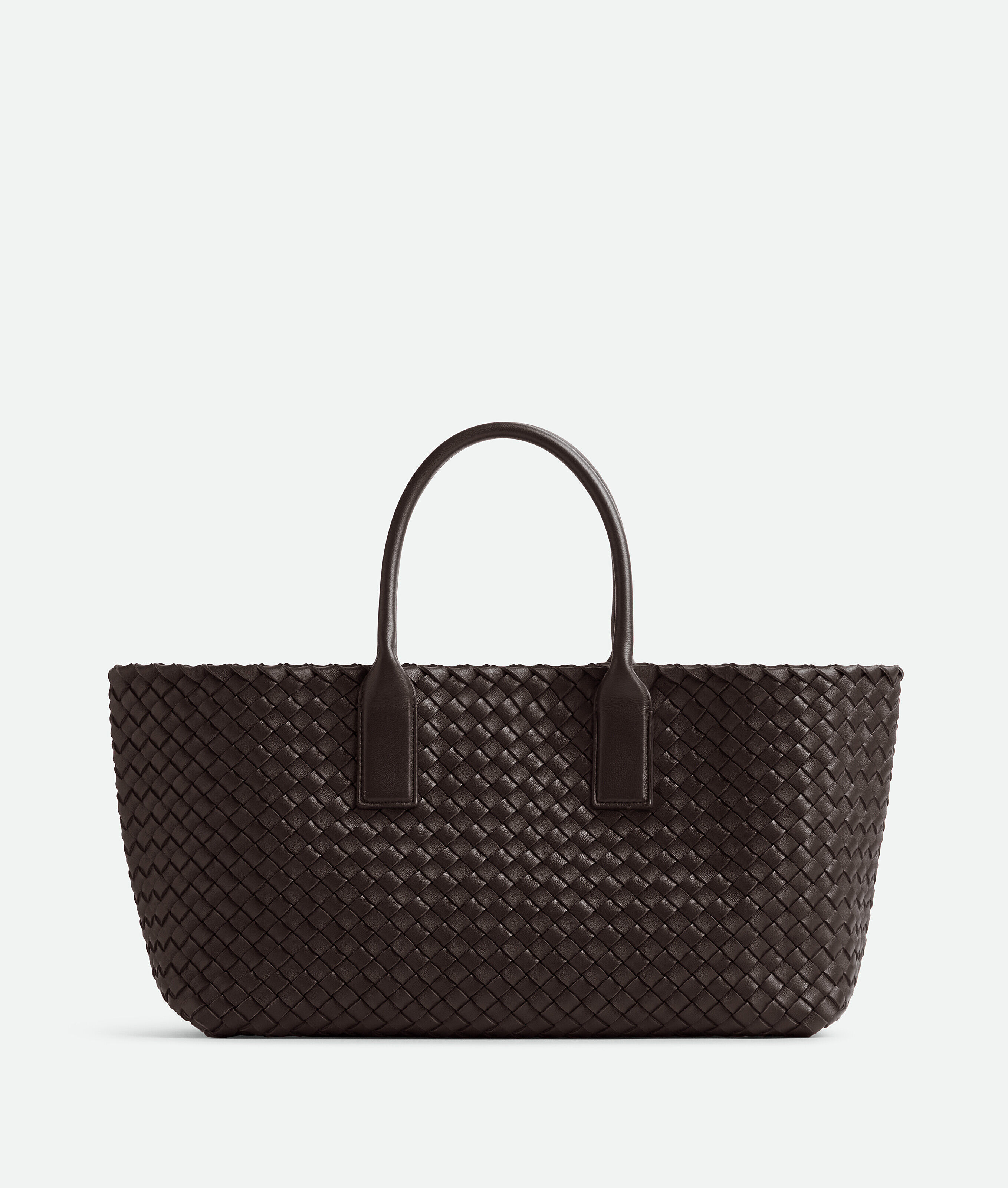 Shop Bottega Veneta Small Cabat In Fondant