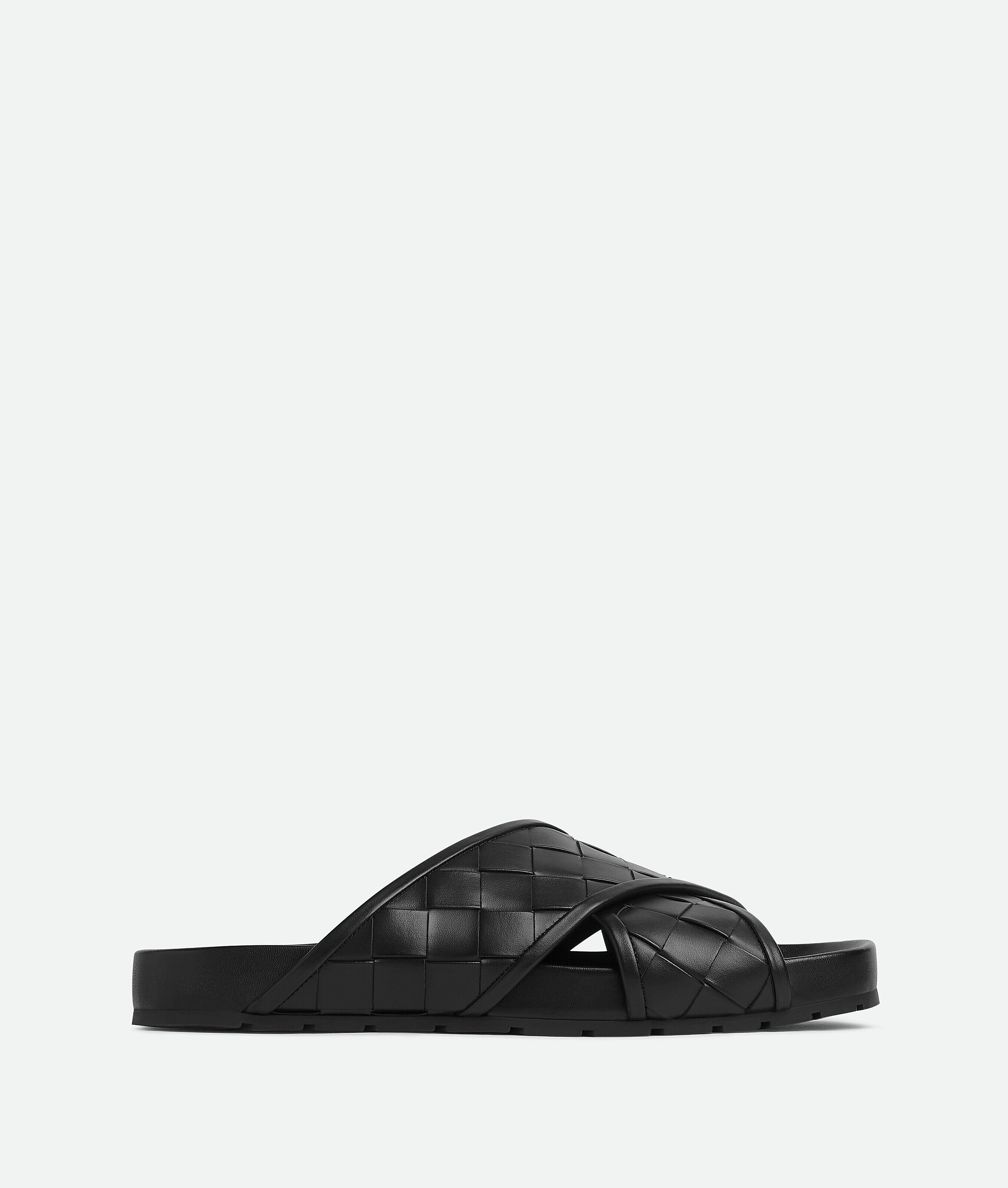 Shop Bottega Veneta Tarik Mules In Black